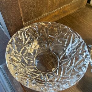 Tiffany & Co.  Crystal Rock Cut Bowl, 6”